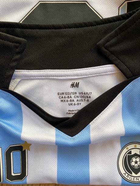 Futbalové tričko, h&m,122