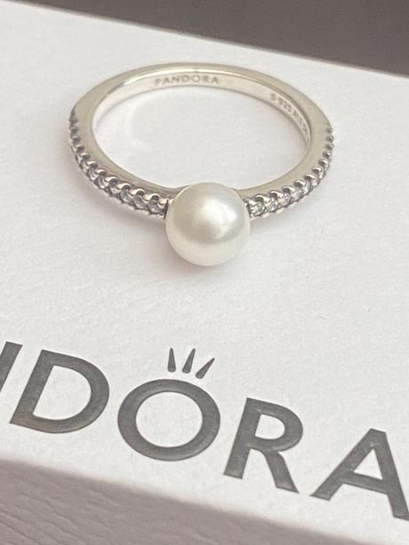 Pandora prsten s perlou, pandora