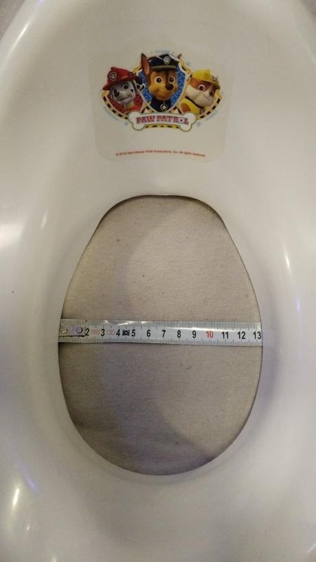 Redukcia na wc paw patrol, 