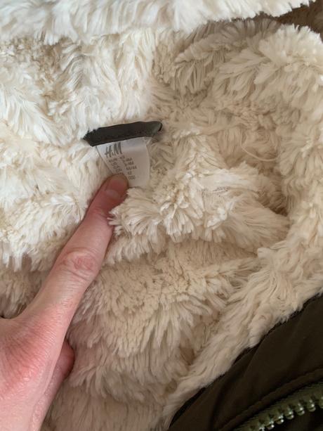 Khaki zimná kombinéza s líškou, h&m,62