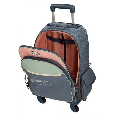 Cestovný/školský batoh na kolieskach pepe jeans, 