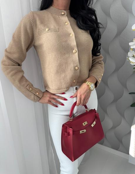 H&m - príjemný sveter na zapínanie, h&m,s