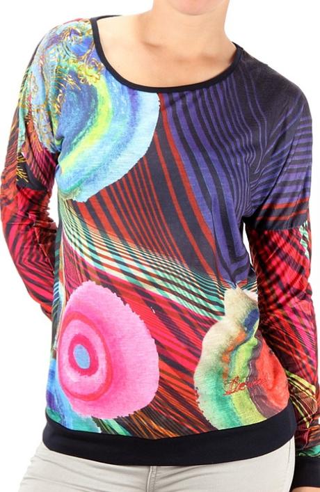 Top s cipkou vzadu desigual, desigual,40