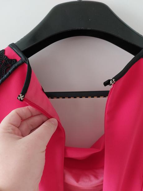 Nové červené šaty, velk.34, xs