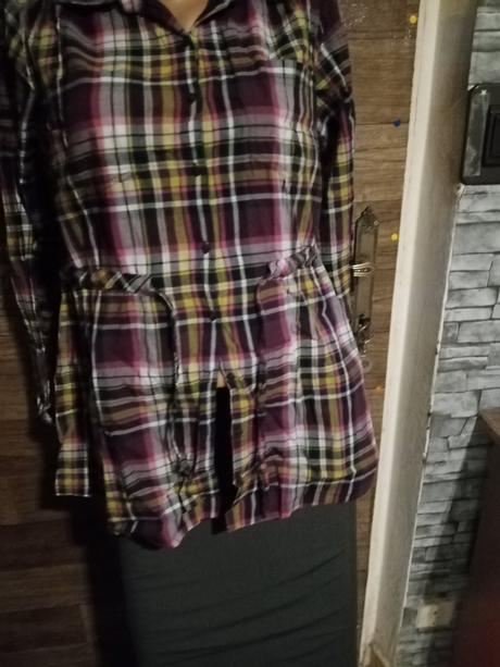 Damska predĺžena košeľa, gina,40