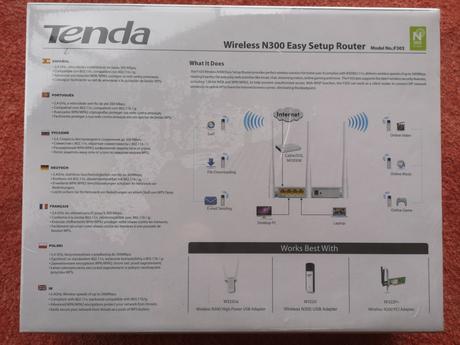 Tenda wifi router wirelen n300,