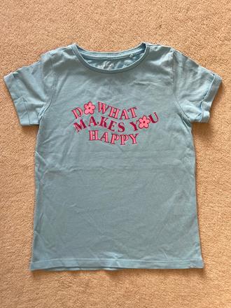 Tričko tyrkysová, reserved,122