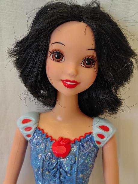 Zberateľská retro bábika snehulienka, mattel cfb77,