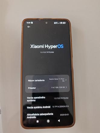 Mobil xiaomi redmi note 11 pro+ 5g, xiaomi