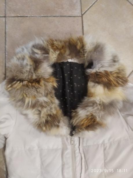 Krasna bunda s pravou kožušinou, m