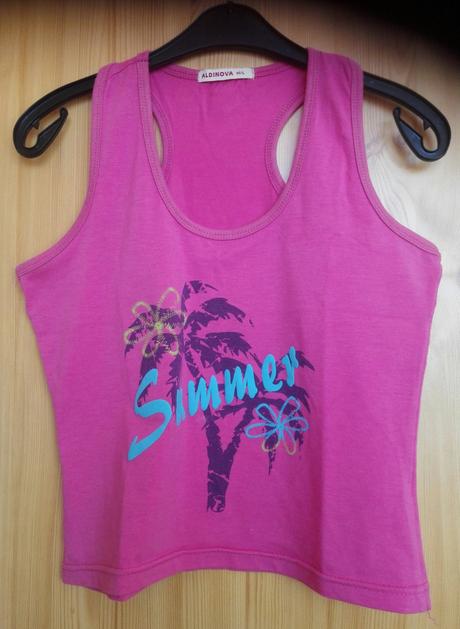 Dievčenské tričká krátky rukáv, ramienka č. od 140, 140