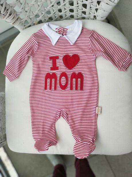 Prúžkovaný overal nový, veľ. 62, 62