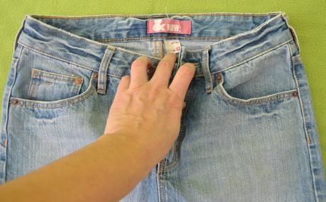 Krátka riflová suknička, h&m,152