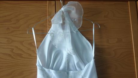 Biele šaty s bolerkom, 36