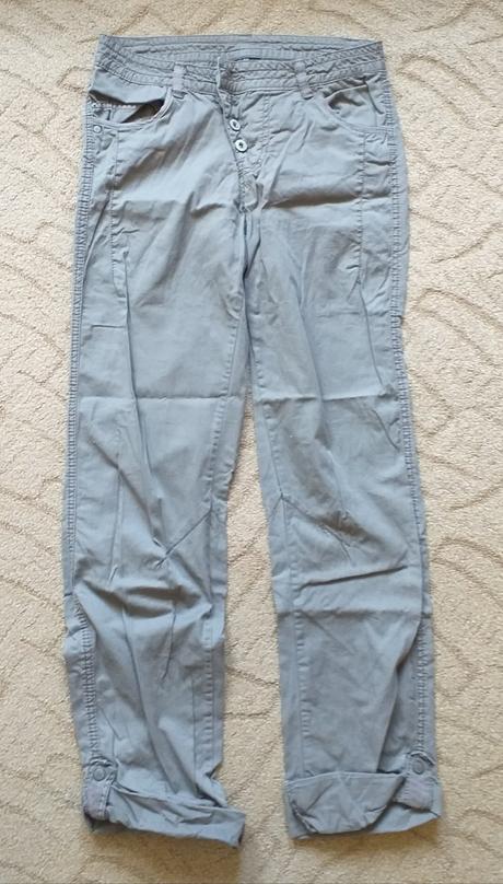 Dámske nohavice 34 hnedé ako nové, 34