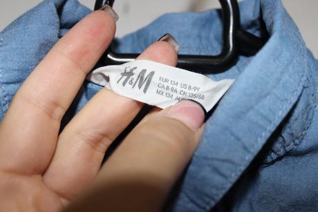 Košeľa/tunika, h&m,134