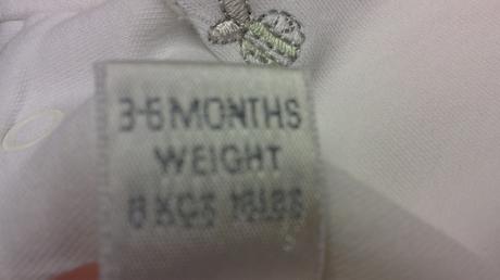 Biele tričko so zajkom,zn.next,vel.3-6mes., next,68