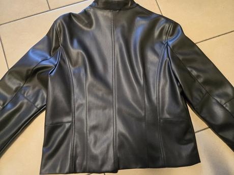 Koženková bunda vel.44, c&a,44