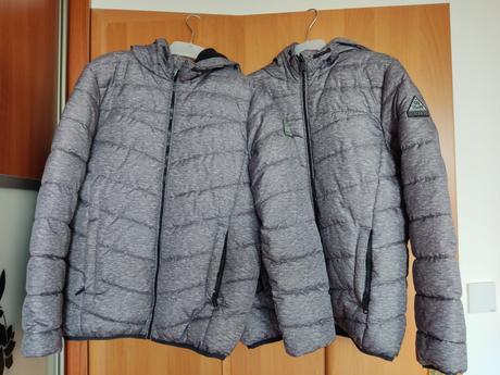 Šeda zimná bunda c&a v. 158, c&a,158