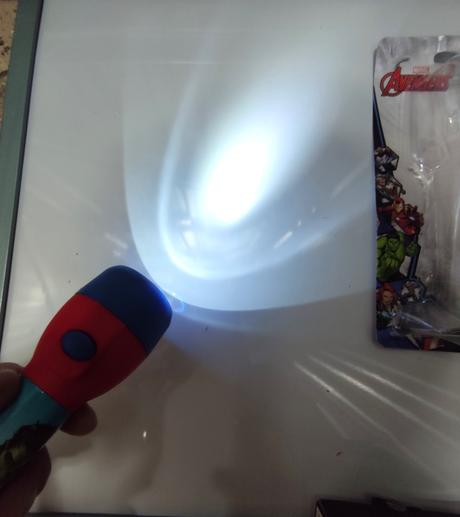 Marvel avengers veľká led baterka kids euroswan,