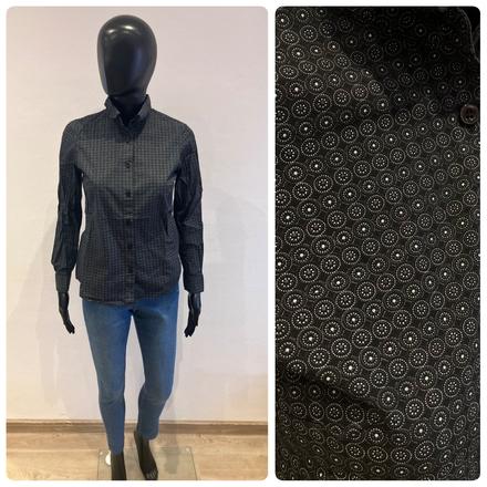 Dámska vzorovaná košeľa slim, s