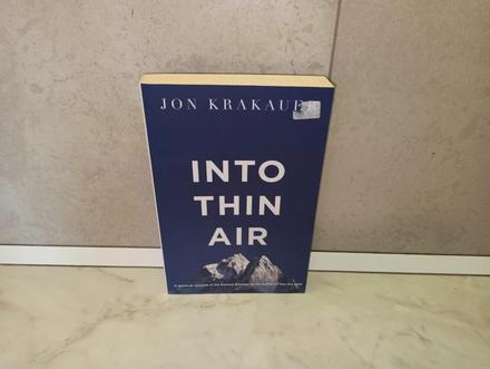 Jon krakauer - into thin air, 