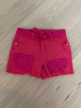 Šortky s čipkou, guess,140