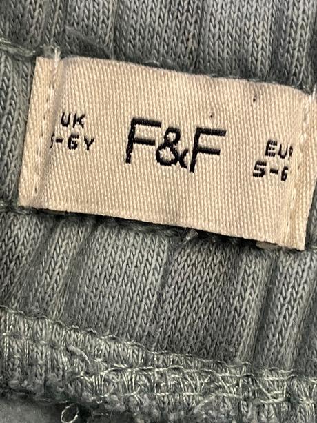 Dievčenské bodkované tepláky khaki f&f (5-6r.), f&f,116