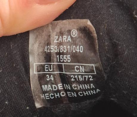 Topánky, zara,34