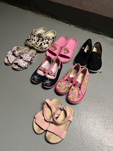 Detské dievčenské topánky č.27, 27