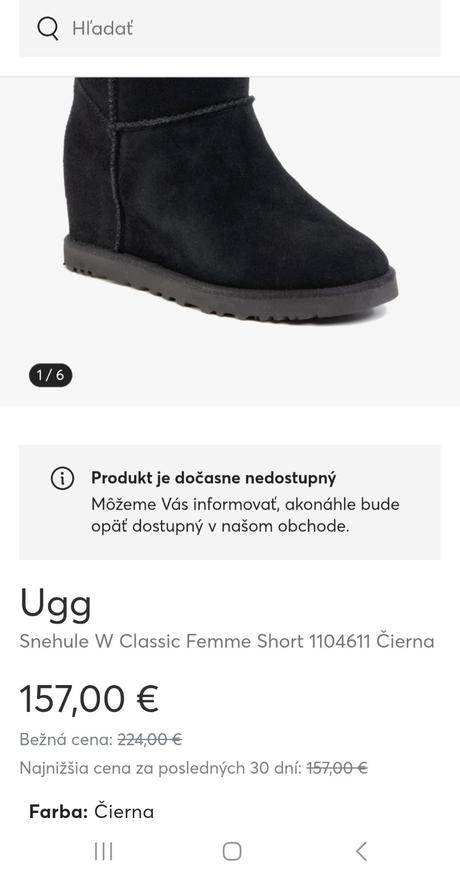 Čižmy kožené originál ugg snehule topánky, ugg,41