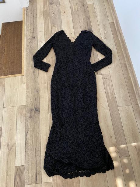 Spoločenské šaty orsay čierne, orsay,s