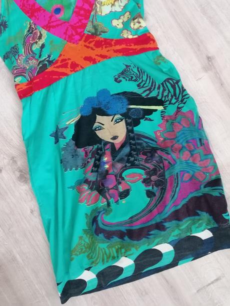 Krásne bavlnené šaty desigual, pc okolo 80e, desigual,s