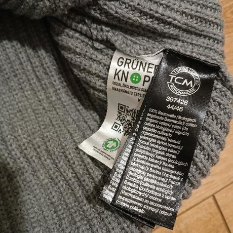 Štýlový bavlnený sveter, tchibo,46