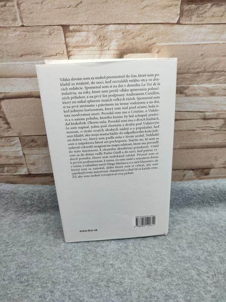 Anjelská hra - carlos ruiz zafón, 