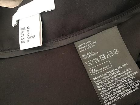 Krasna sukňa, h&m,40