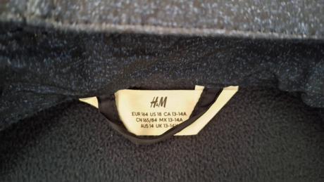 Softshellová bunda, h&m,164