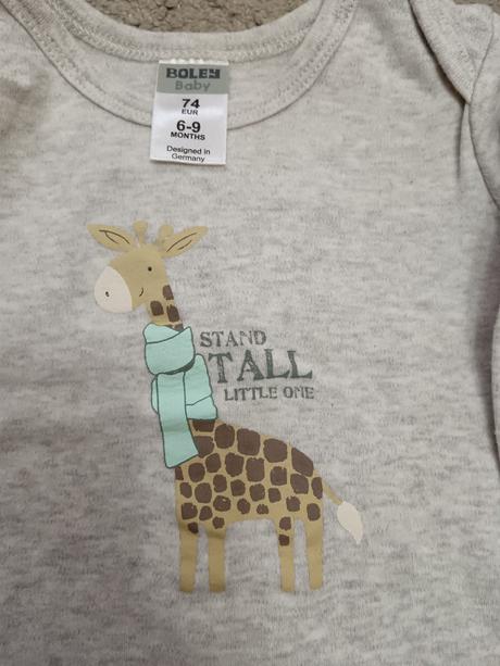 Súprava body a poldupačky pre dvojičky, 74