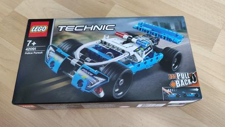 Lego technic 42091 policajná naháňačka,
