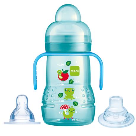 Mam hrnček s držadlami trainer 2v1 220 ml, 4m+, mam
