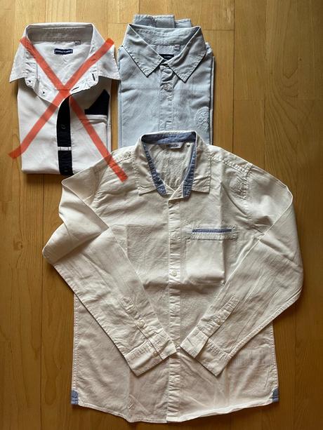 2 ks nenosene kosielky na 9-10 rokov, 134