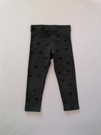 Zateplene leginy s motylmi, h&m,98
