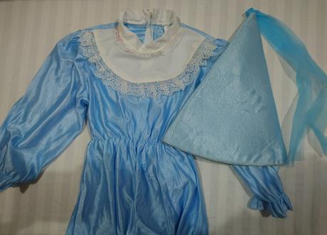 Kostým princezná anni modrá, klobúk 4-6 r, 104-116,