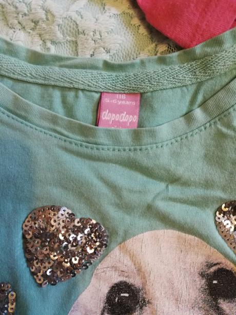 Tričká dlhy rukáv 6 ks, 116