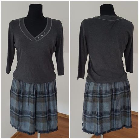 Tmavošedý top zn.marks & spencer vel.40, marks & spencer,40