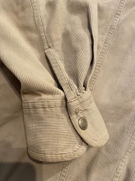 Béžová manchestrová košeľa - xl, xl