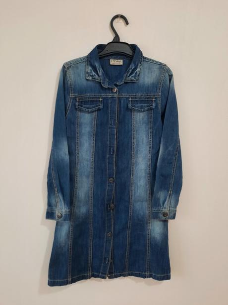 Riflové šaty, next,140