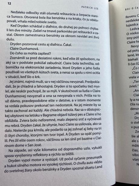 Boj o čas patrick lee,