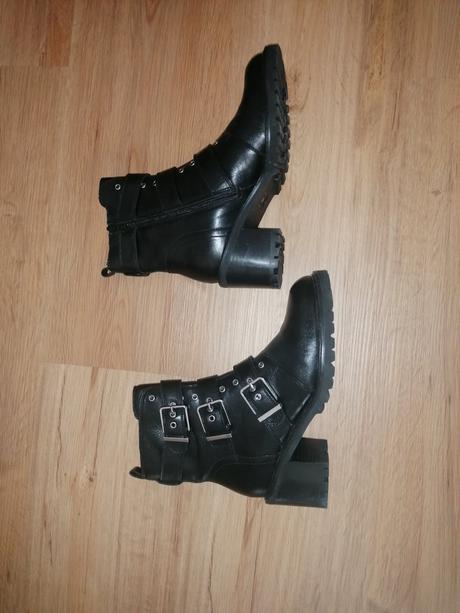 5th avenue krasne kotnicky z pravej kože, 39