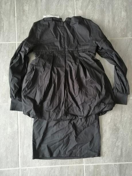 Dizajnérske čierne šaty danieladallavalle, vs, s